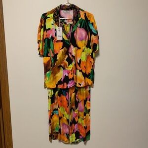 Maaji pajamas - NEW pajama set - long sleeve button up shirt and pants sleep set